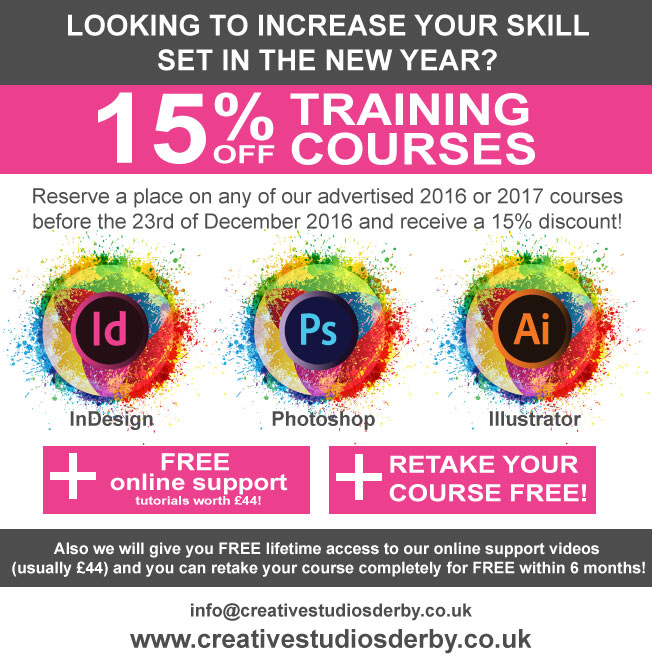 Discounted adobe training courses