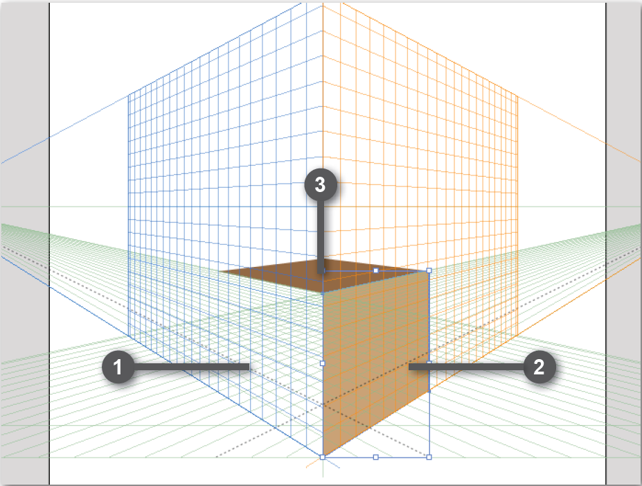 perspective grid example adobe illustrator